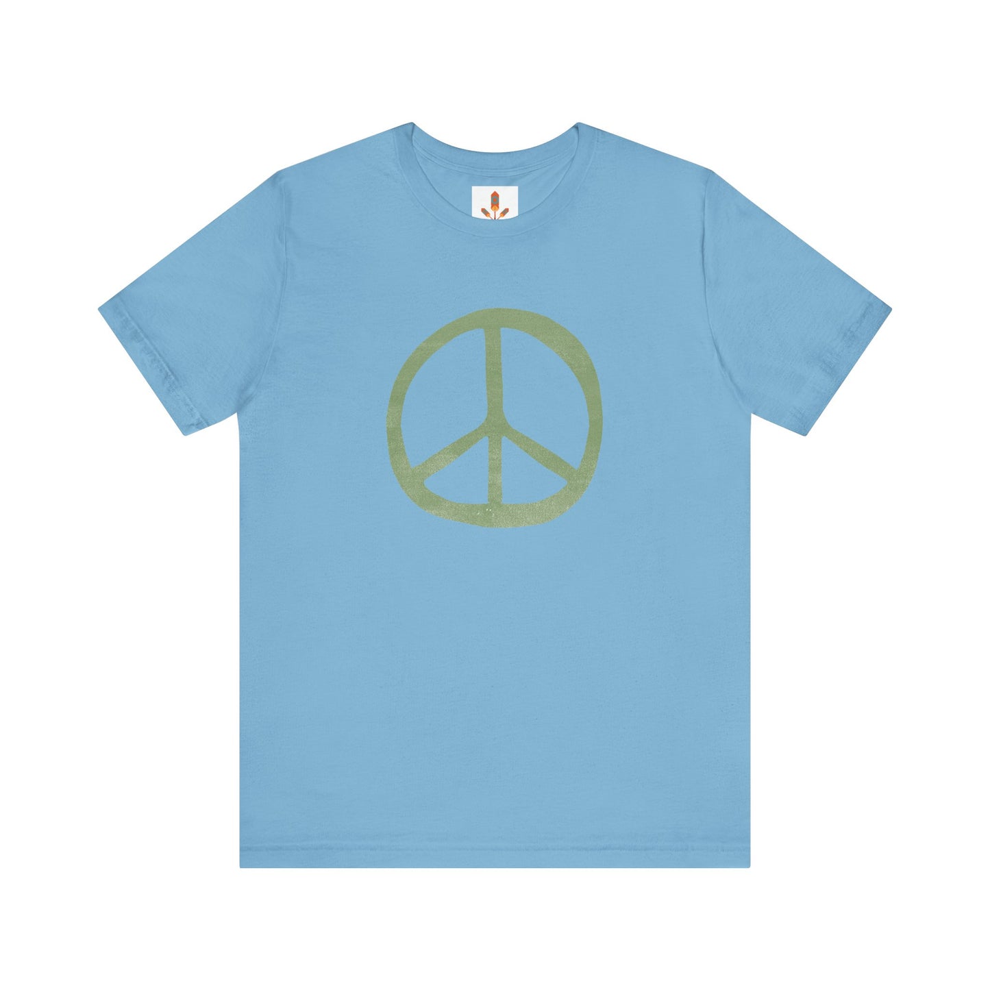 Green Peace Sign T-shirt