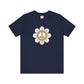 Yellow Peace Sign in a Flower T-shirt