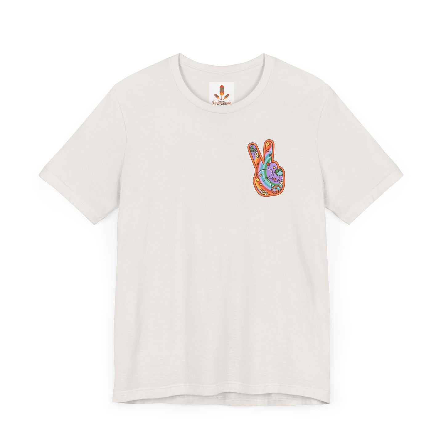 Hippie Peace Hand Sign T-shirt