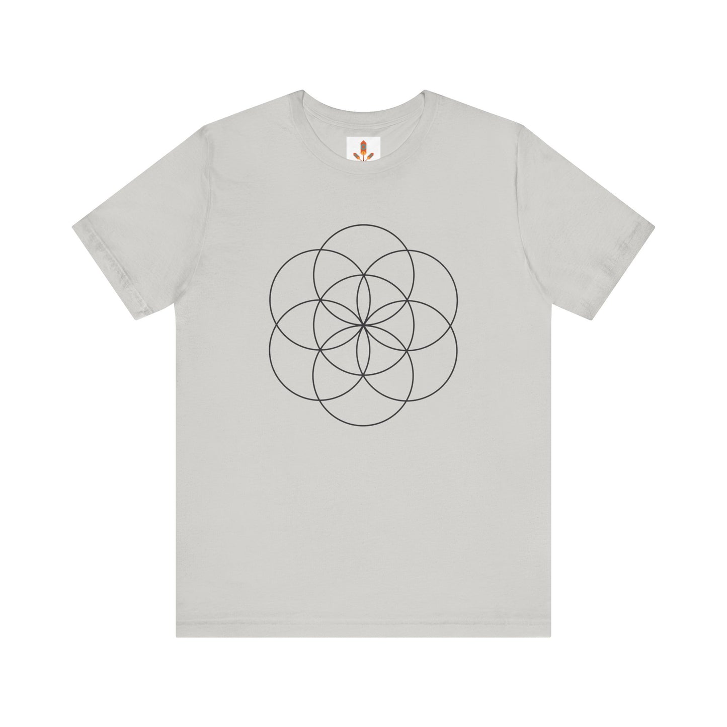 Minimalistic Flower of Life T-shirt