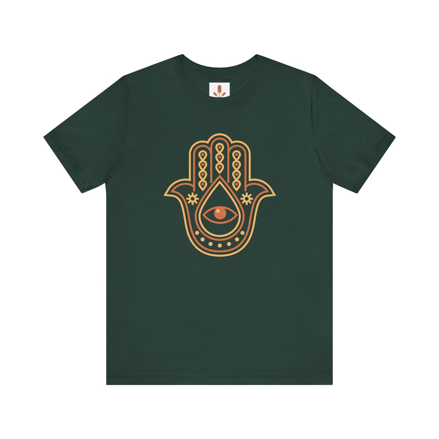 Brown Hamsa Hand T-shirt