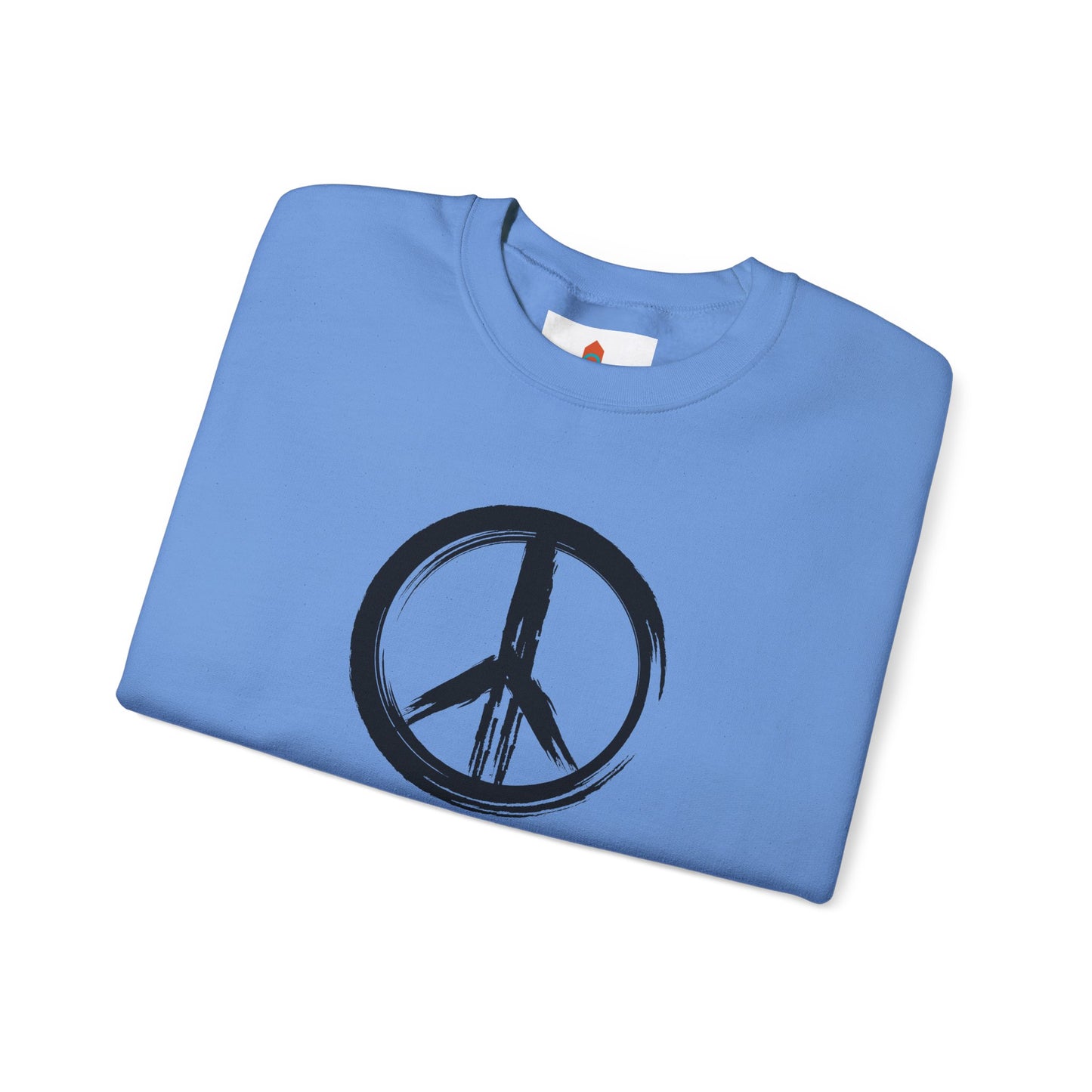 Brush Strokes Peace Sign Sweatshirt