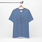 Pyramid and Evil Eye Design T-shirt