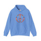 Peace Sign made of Flowers Hoodie