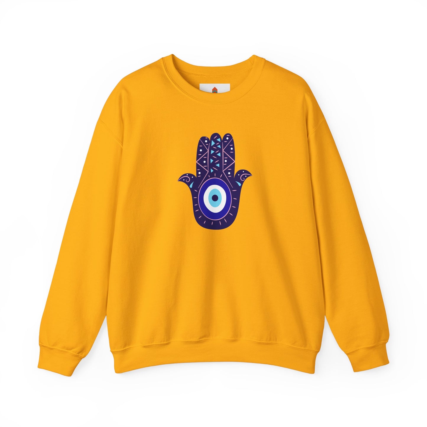 Blue Hamsa Hand Sweatshirt