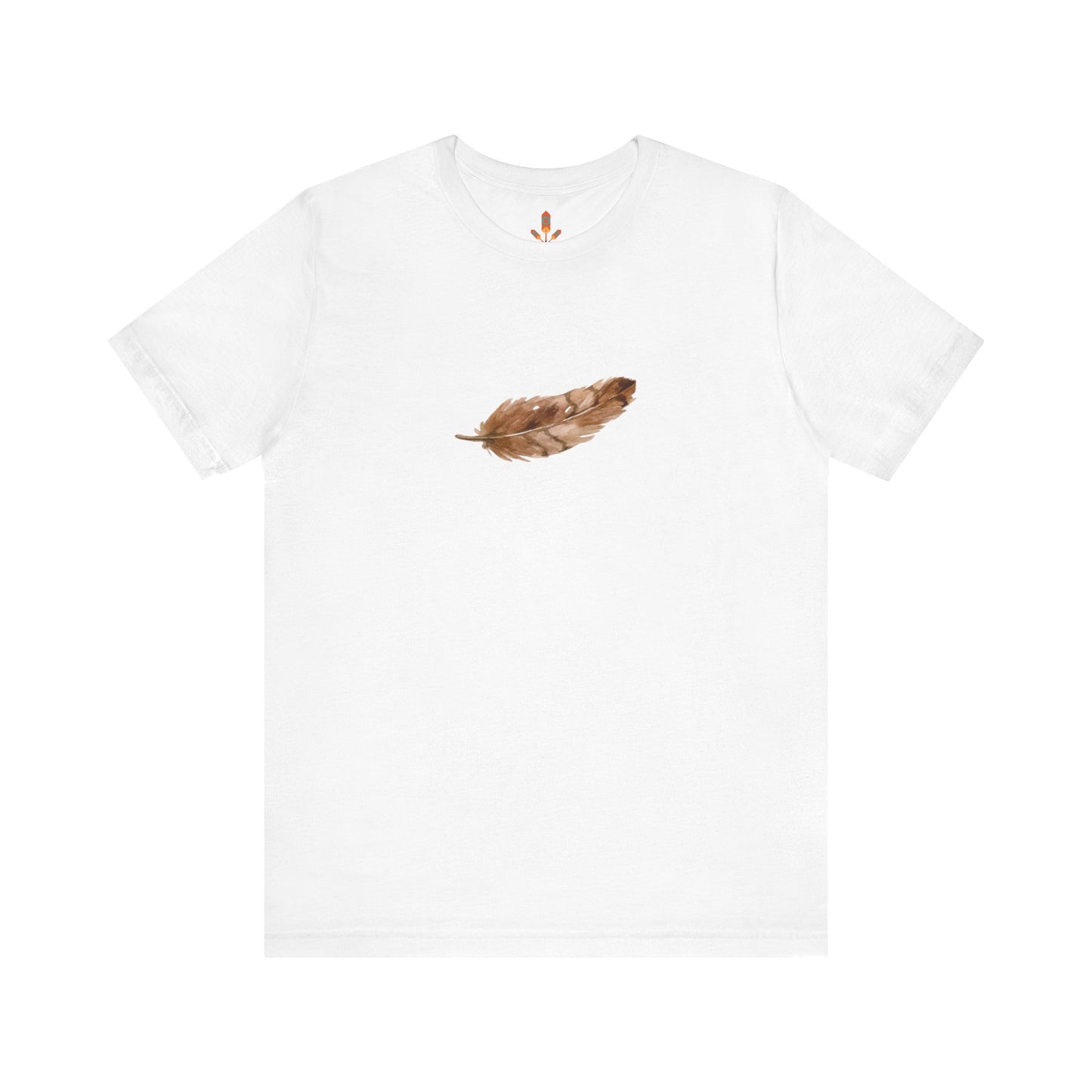 Brown Feather T-shirt