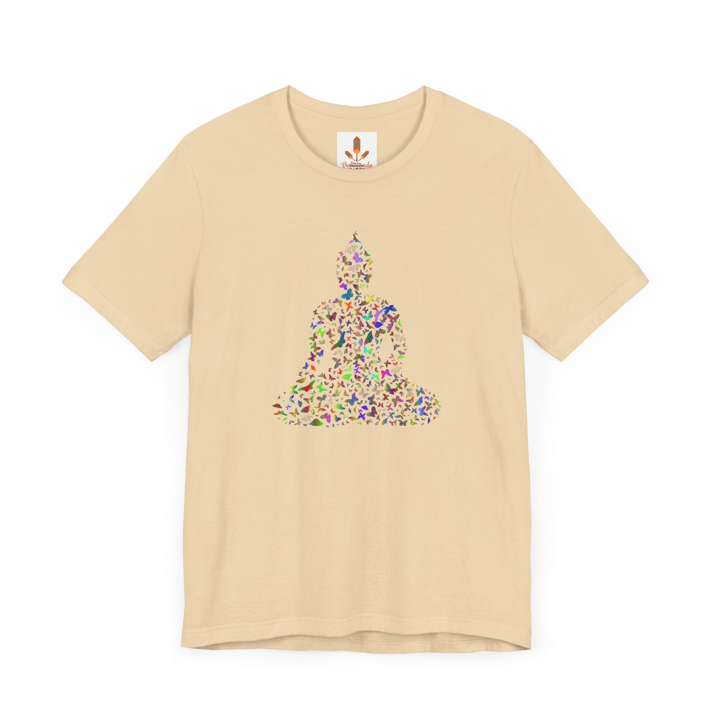 Colorful Buddha Design T-shirt