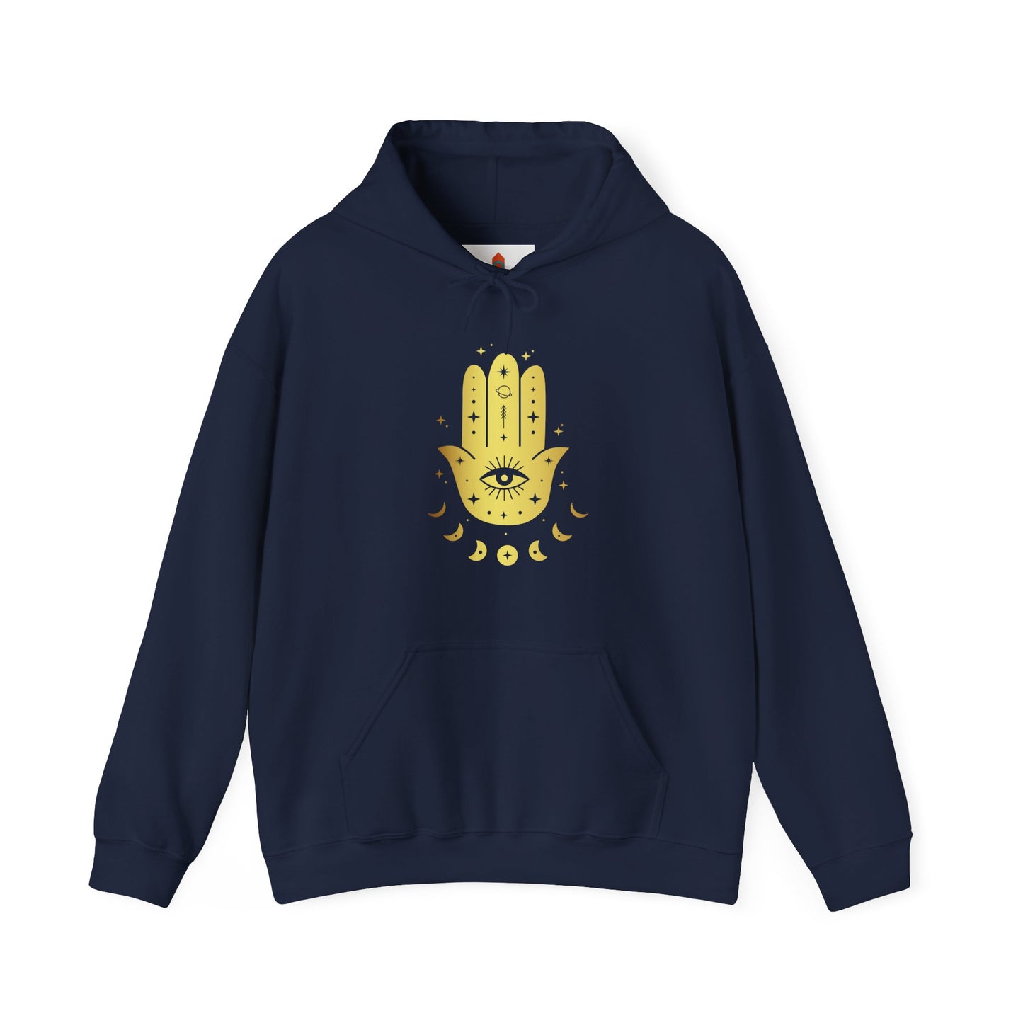 Golden Hamsa Hand with Eye Hoodie