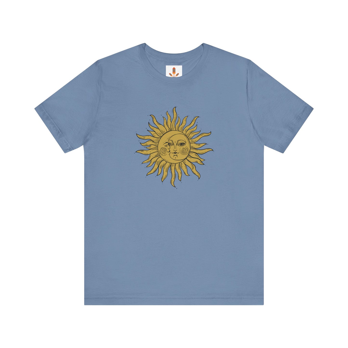 Sun and Moon Design T-shirt