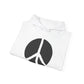 Simple Peace Sign Design Hoodie