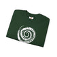 White Spiral of Life Art Sweatshirt