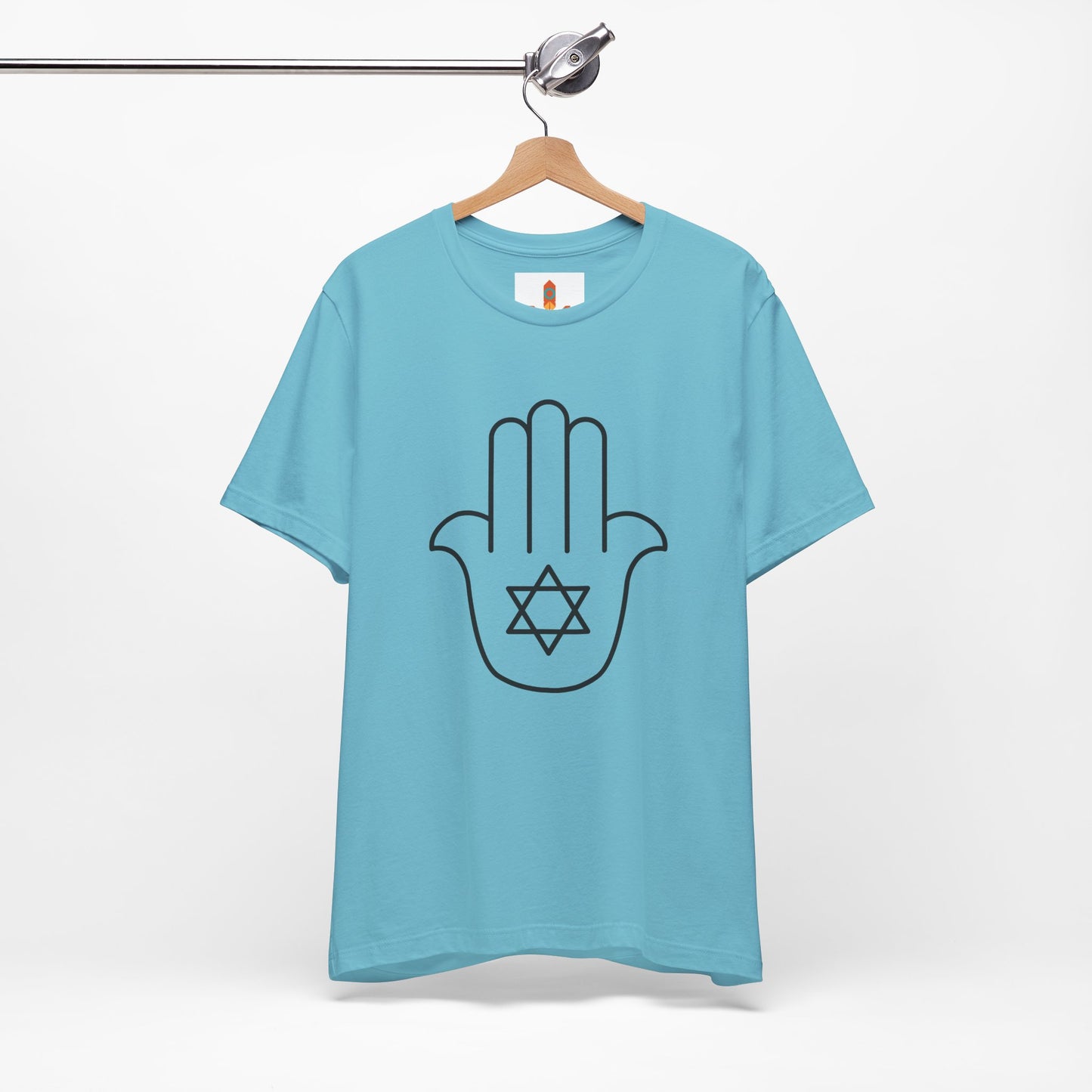 Simple Star of David in Hamsa Hand T-shirt