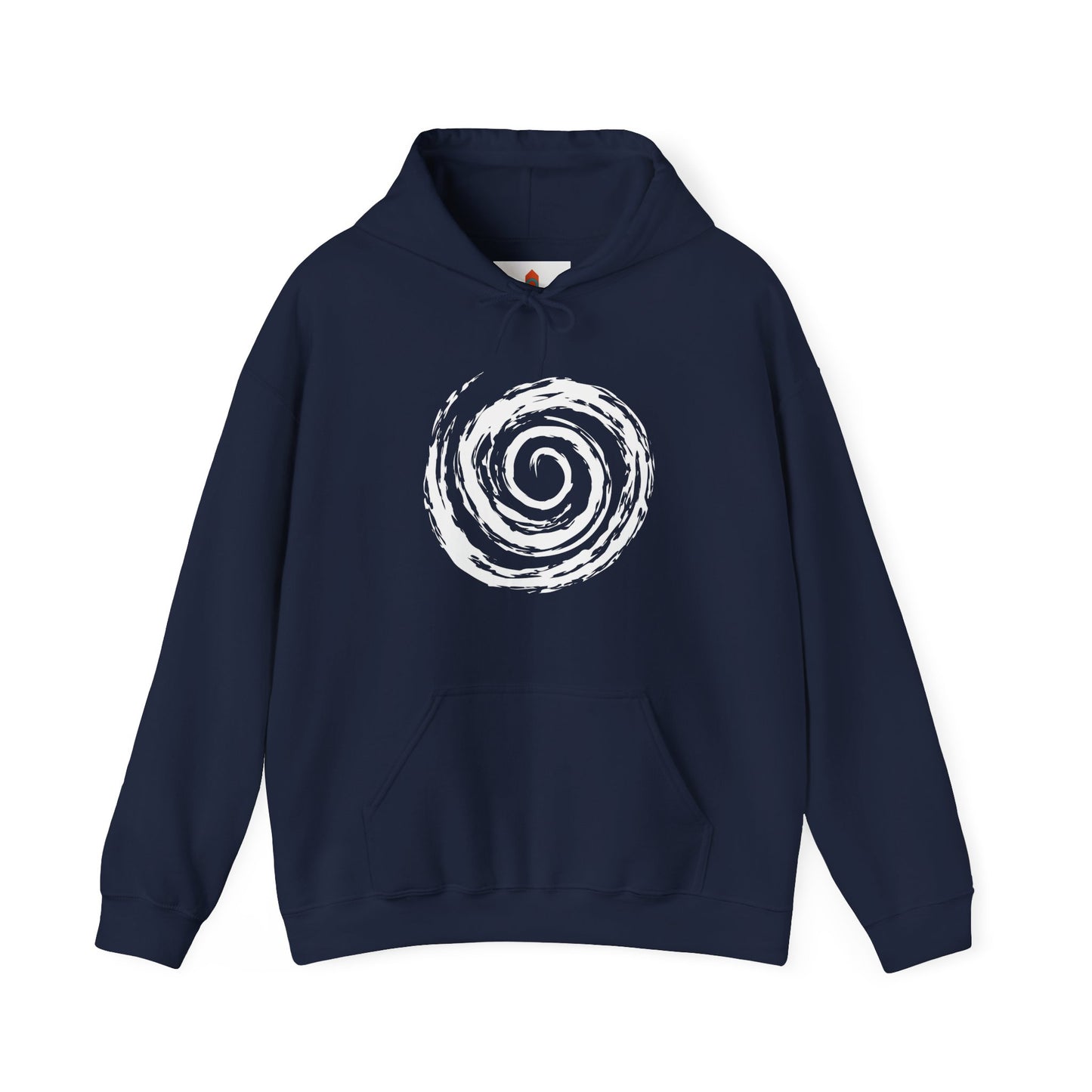 White Spiral of Life Art Hoodie