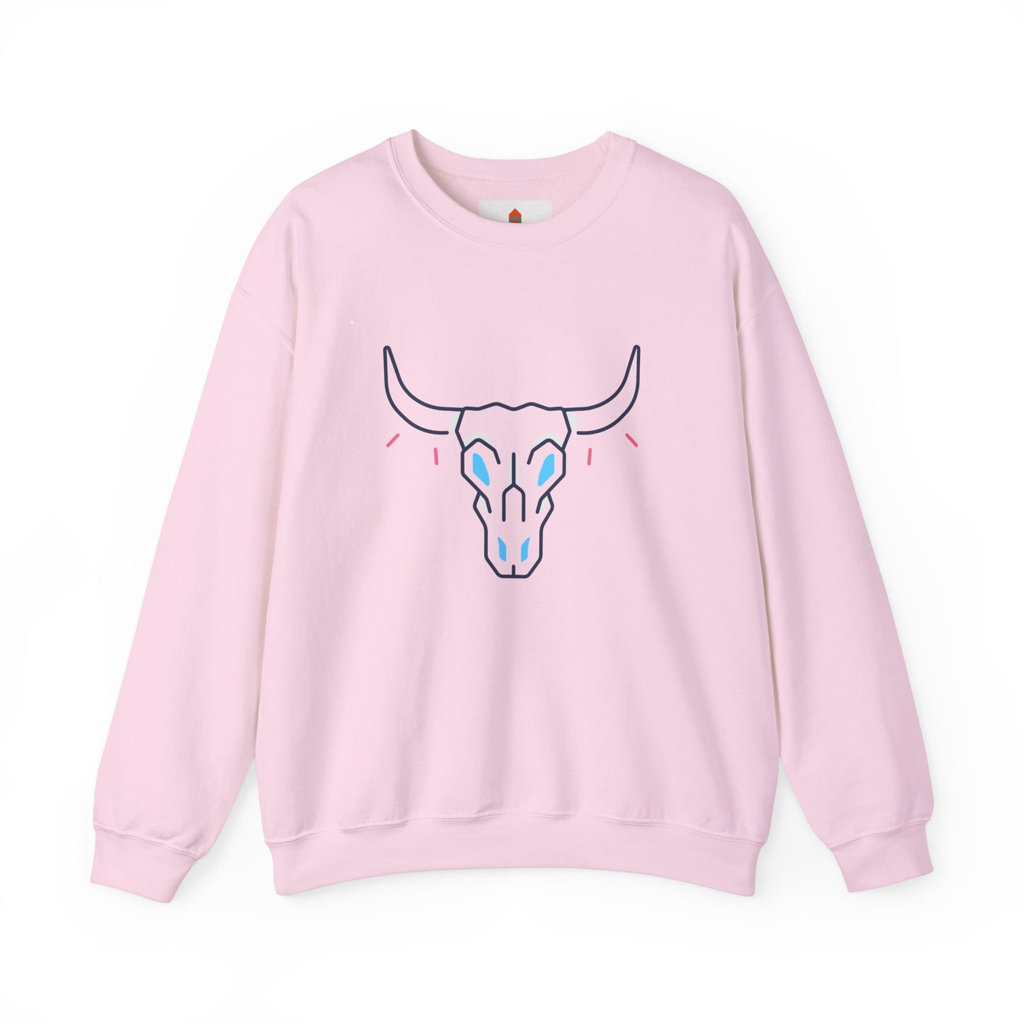 Buffalo Skull Drawing Sweatshirt