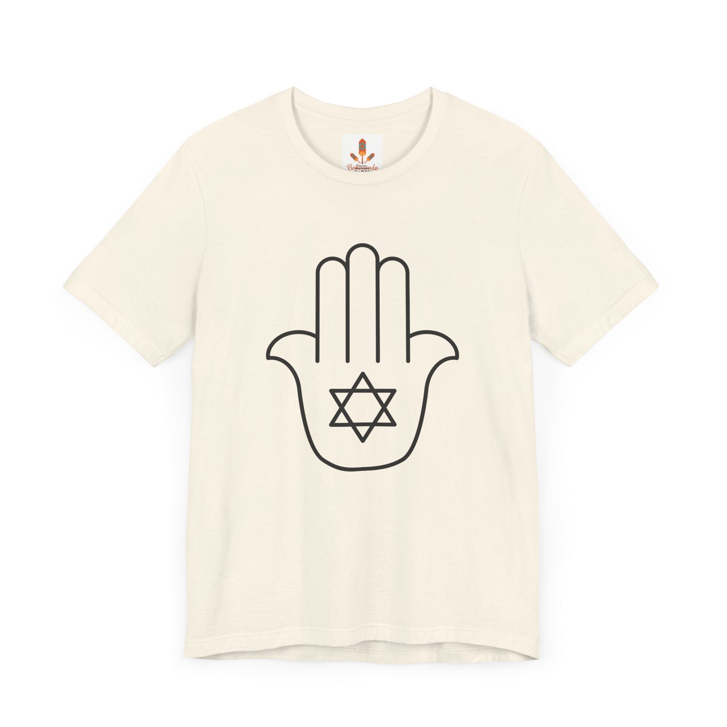 Simple Star of David in Hamsa Hand T-shirt