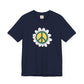 Peace Sign in White Flower T-shirt