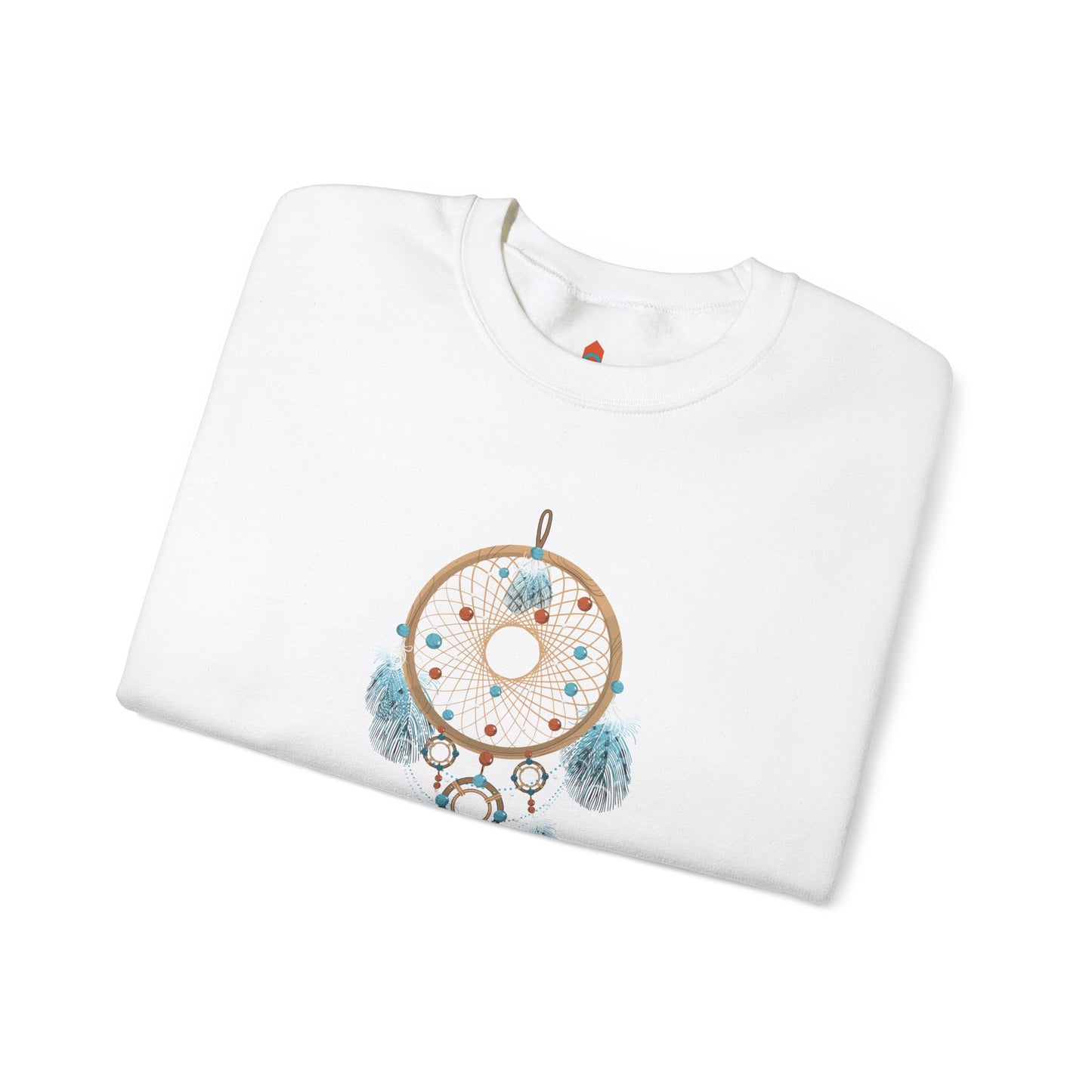 Turquoise and Brown Dream Catcher Sweatshirt