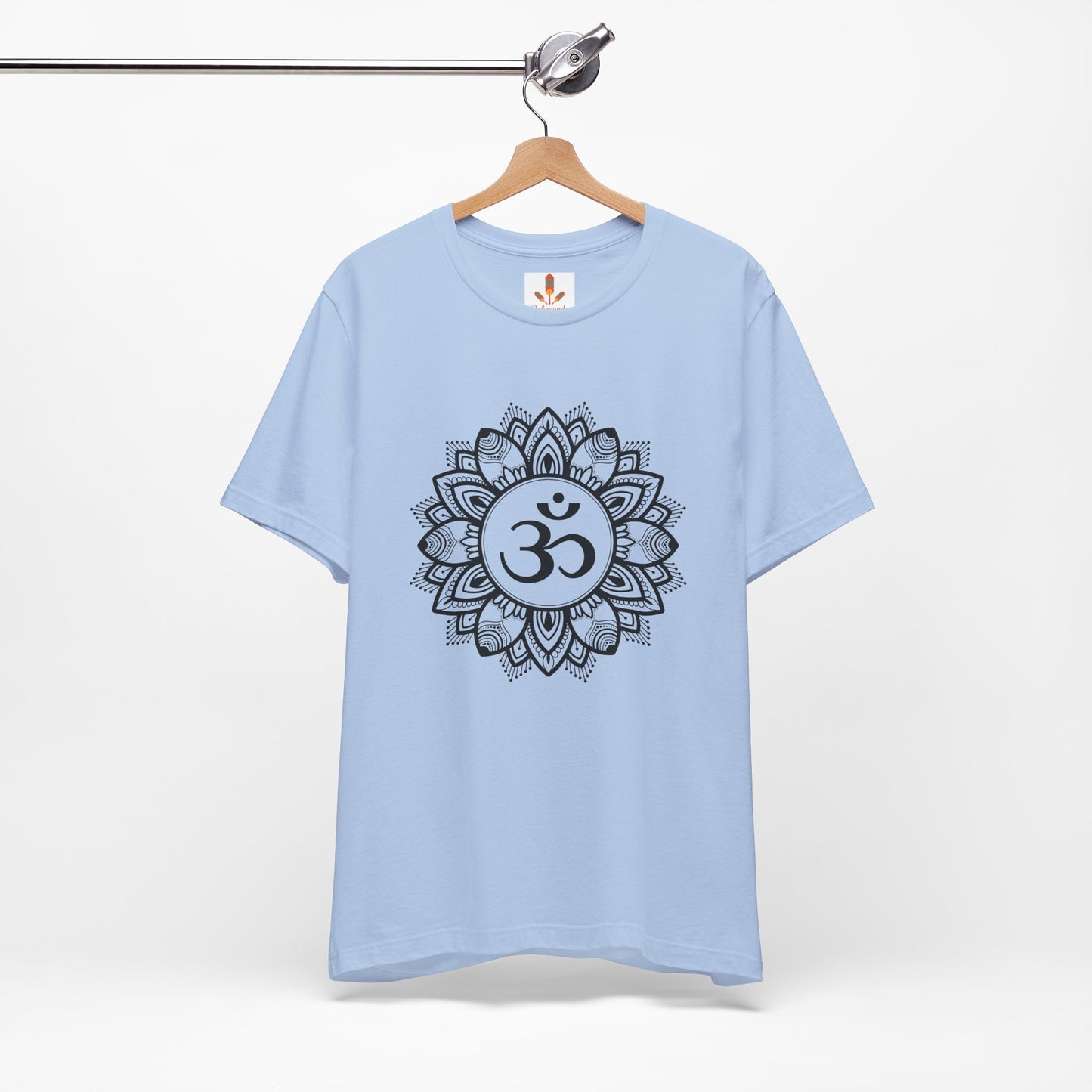 Om in Lotus Mandala T-shirt