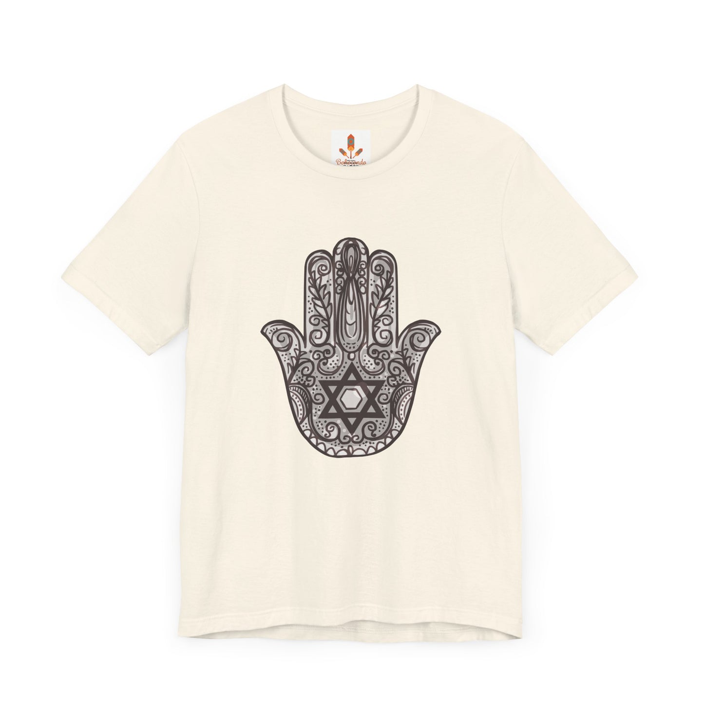 Beautiful Hamsa Hand with Star T-shirt