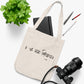 Om Mani Padme Hum Design Organic Canvas Tote Bag