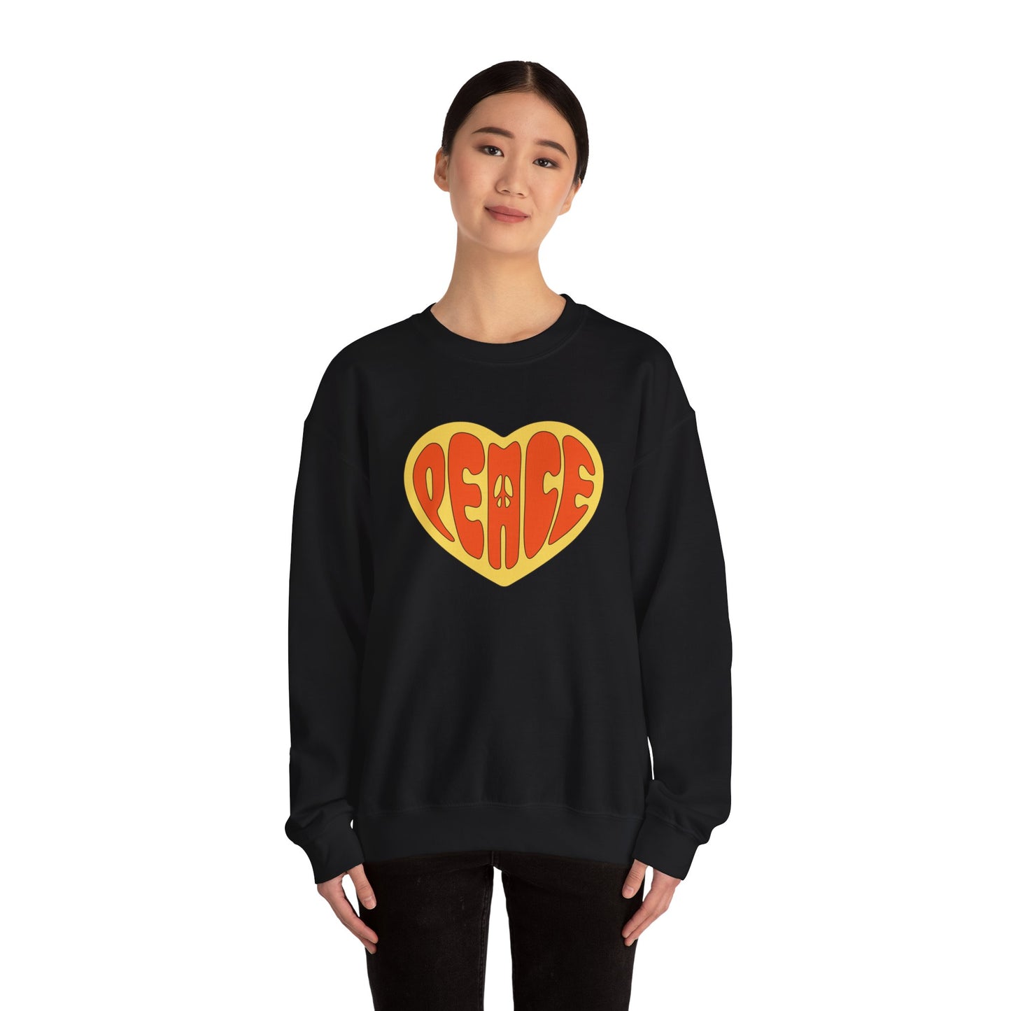 Peace in Heart Design Sweatshirt
