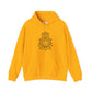 Hamsa Lotus Design Hoodie