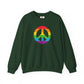 Rainbow Peace Sign Sweatshirt