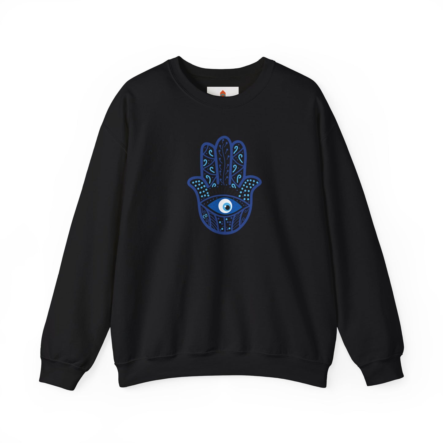 Hamsa Hand with Blue Eye Sweatshirt