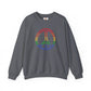 Drawing of Rainbow Peace Sign Sweatshirt