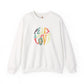 Peace and Love Design Sweatshirt
