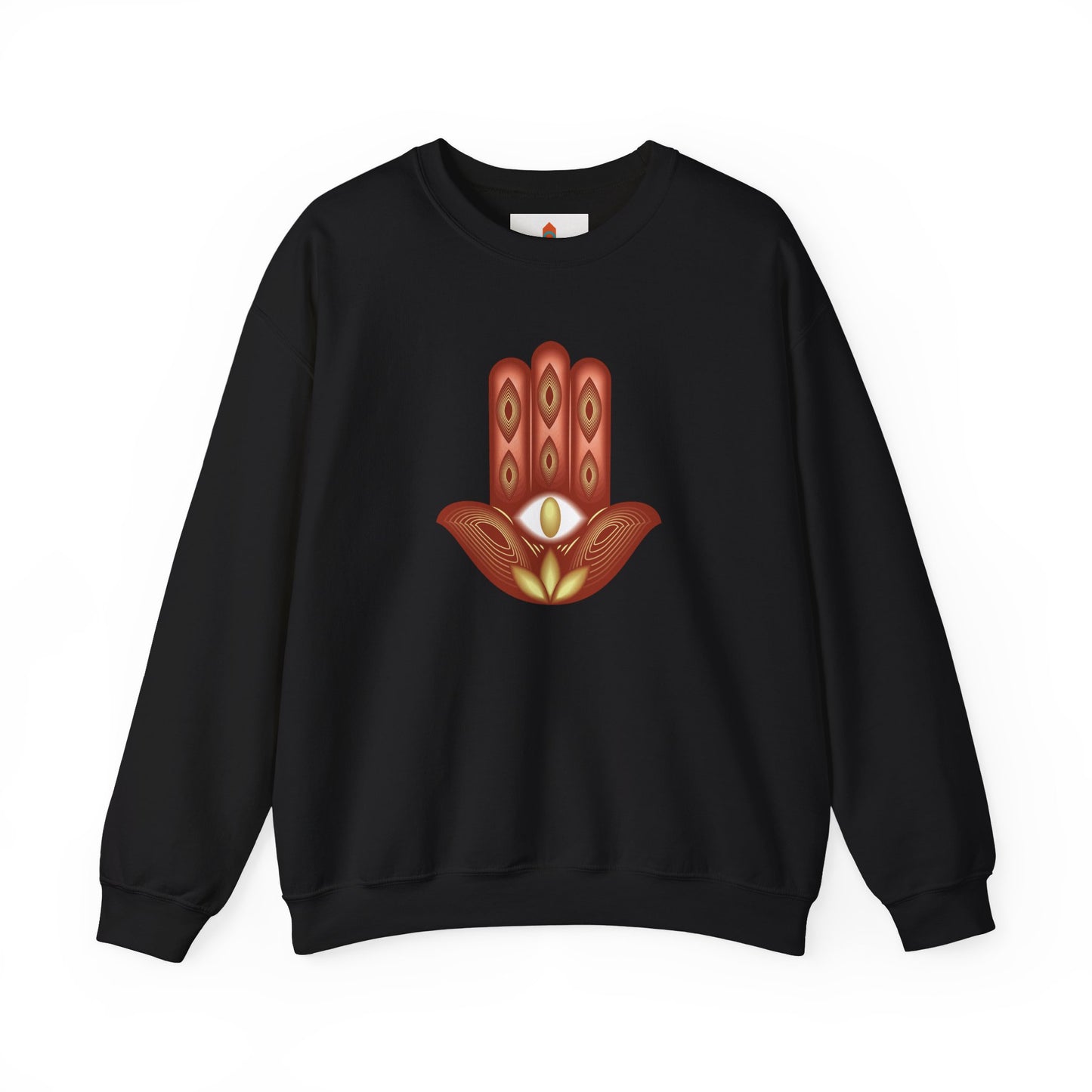 Colorful Hamsa Lotus Sweatshirt