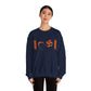 Om Written in Orange Sweatshirt