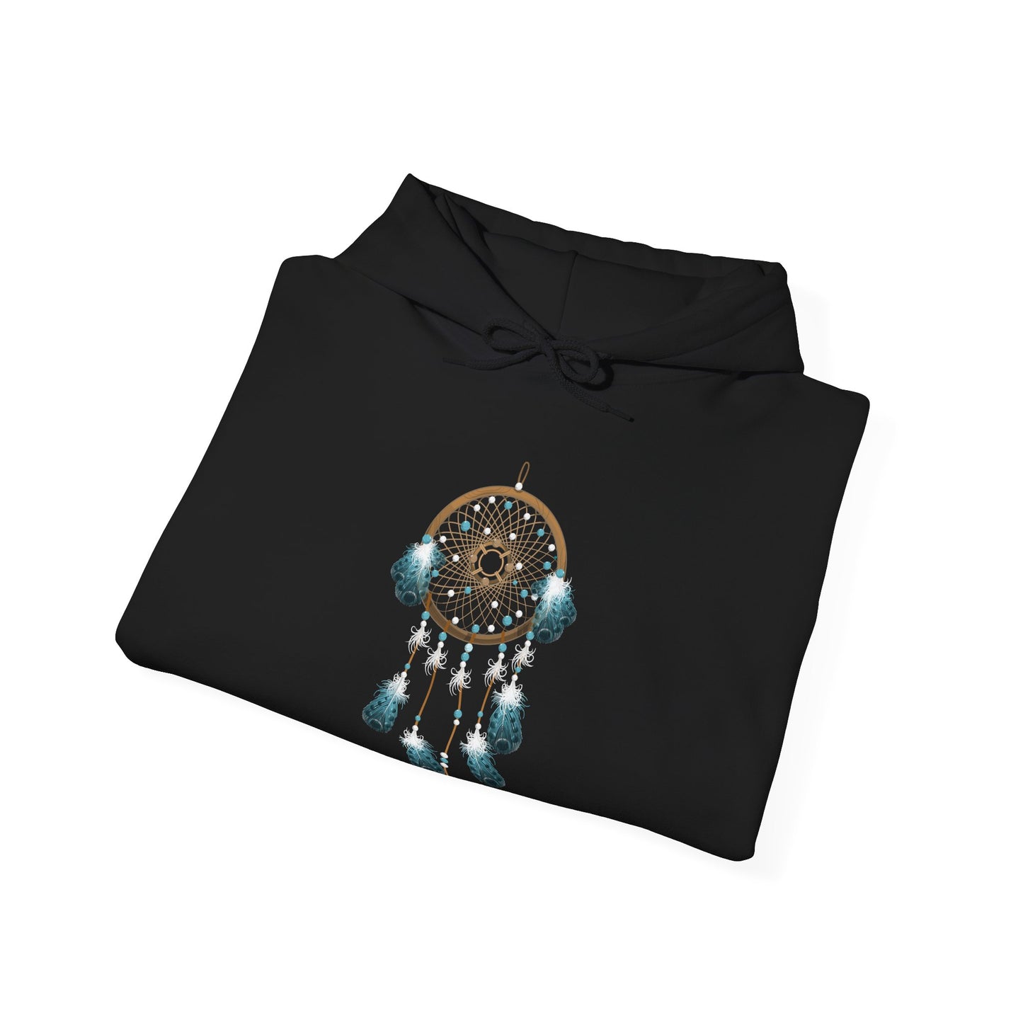 Blue and Brown Dream Catcher Hoodie