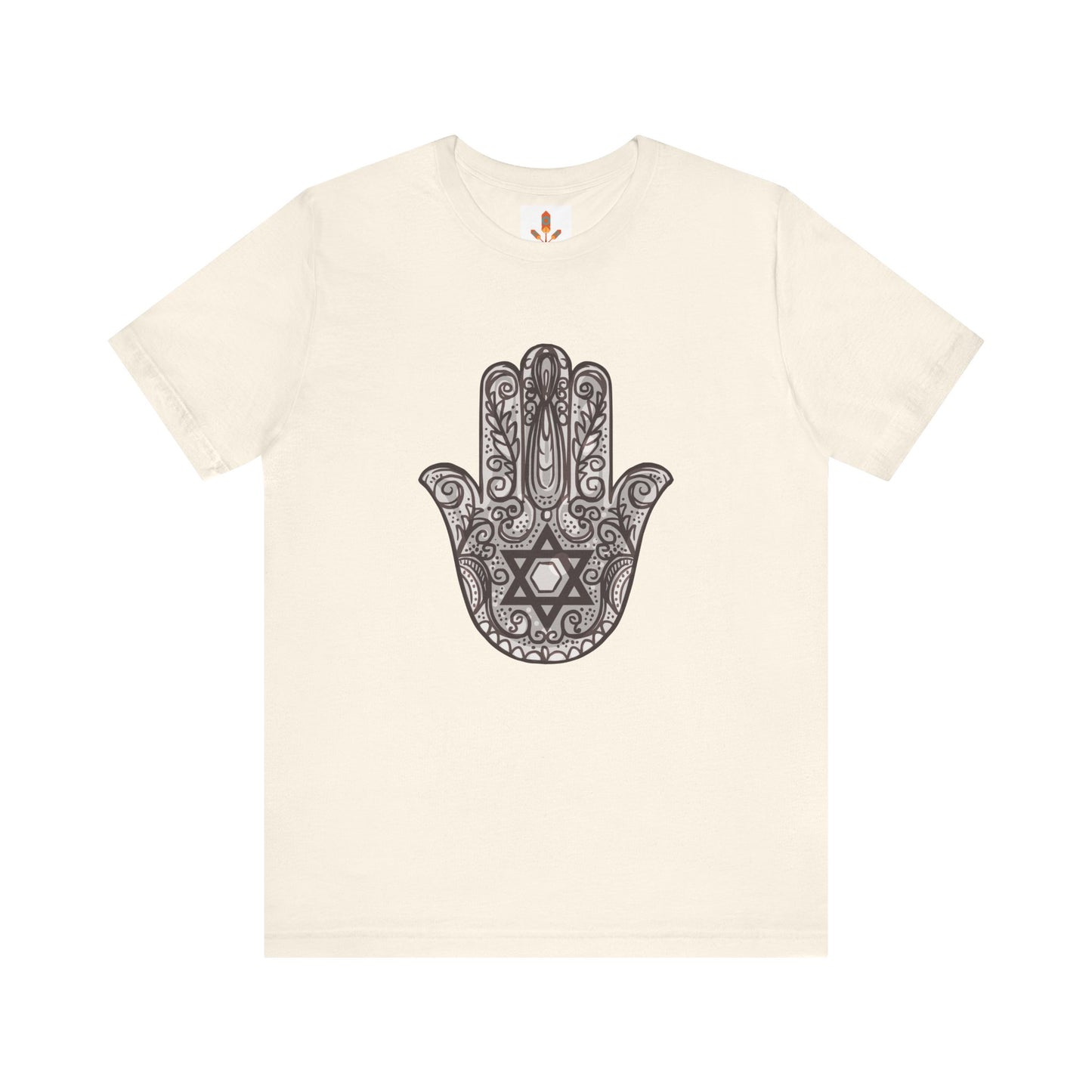 Beautiful Hamsa Hand with Star T-shirt