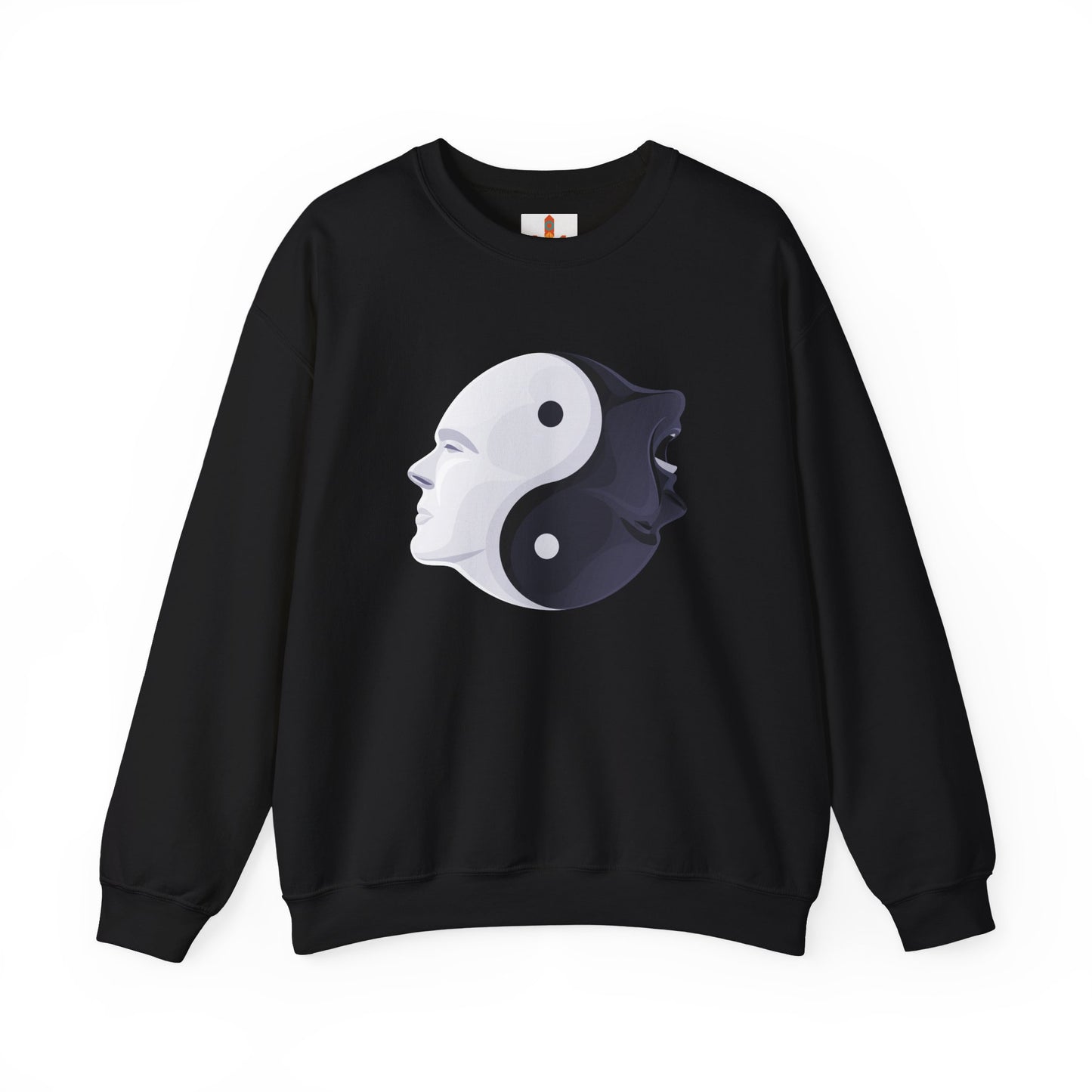 Yin Yang Two Faces Sweatshirt