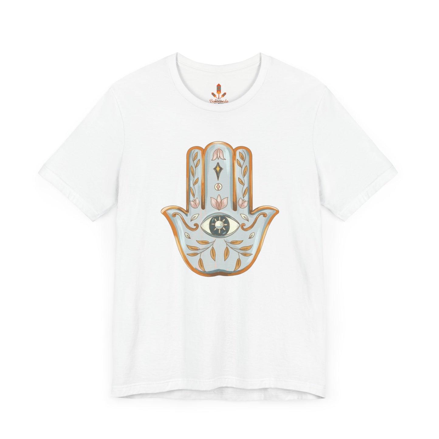 Silver Hamsa Hand T-shirt