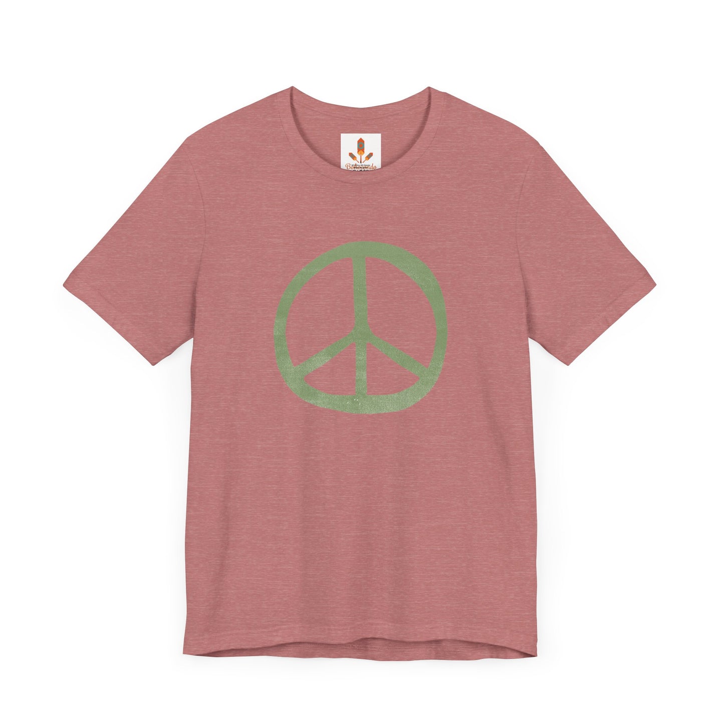 Green Peace Sign T-shirt