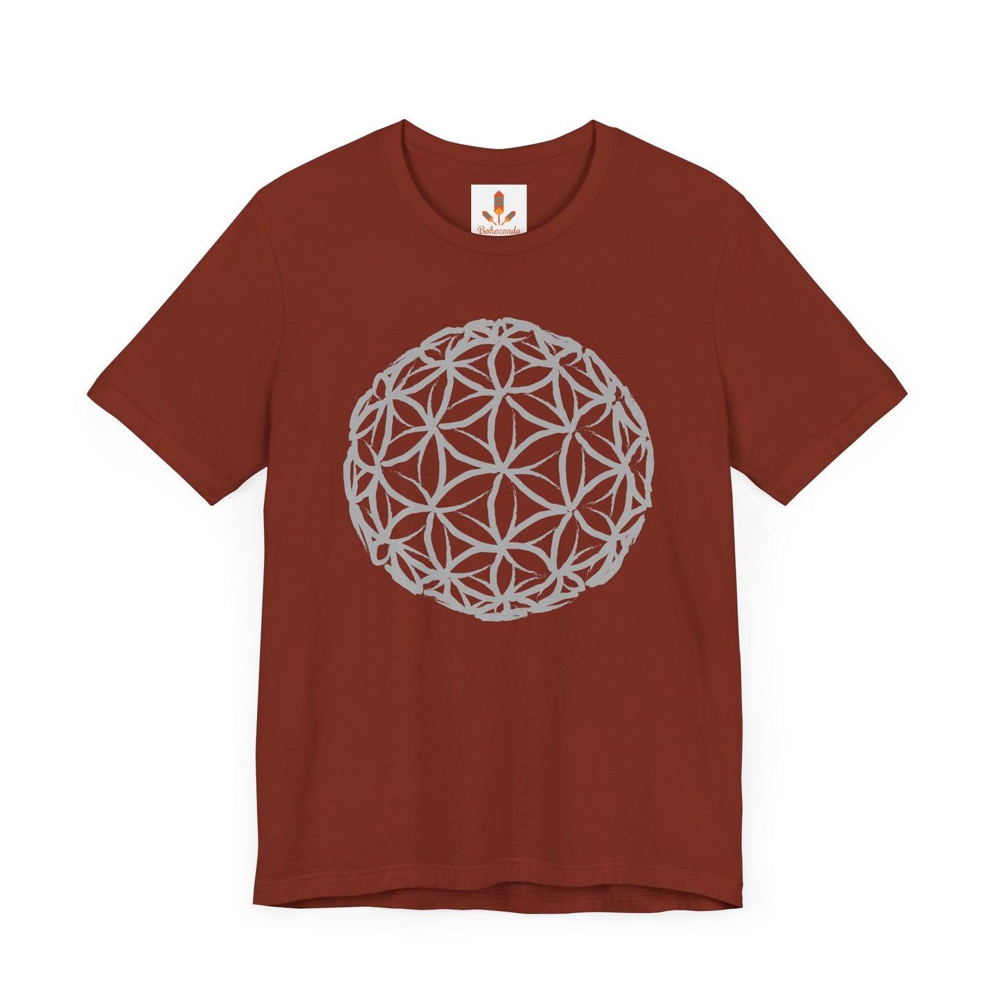 Silver Flower of Life T-shirt