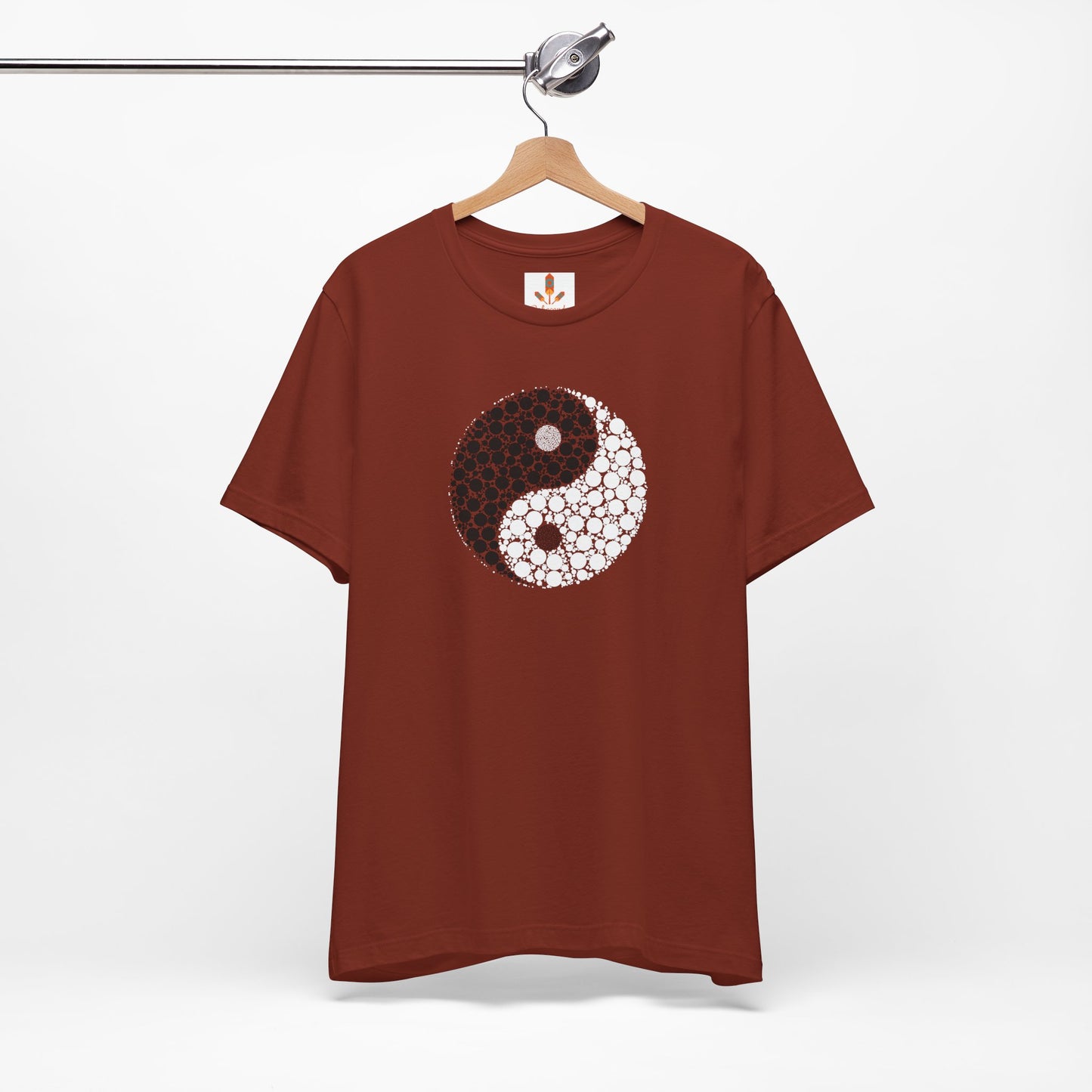 Yin Yang made with Dots T-shirt