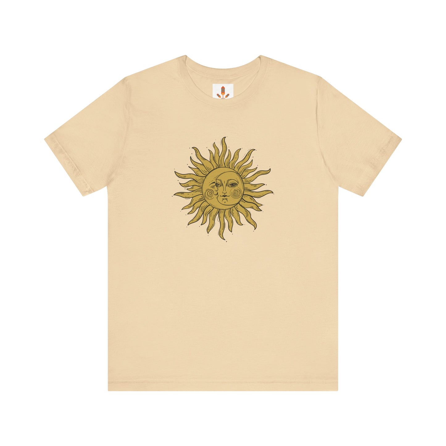 Sun and Moon Design T-shirt