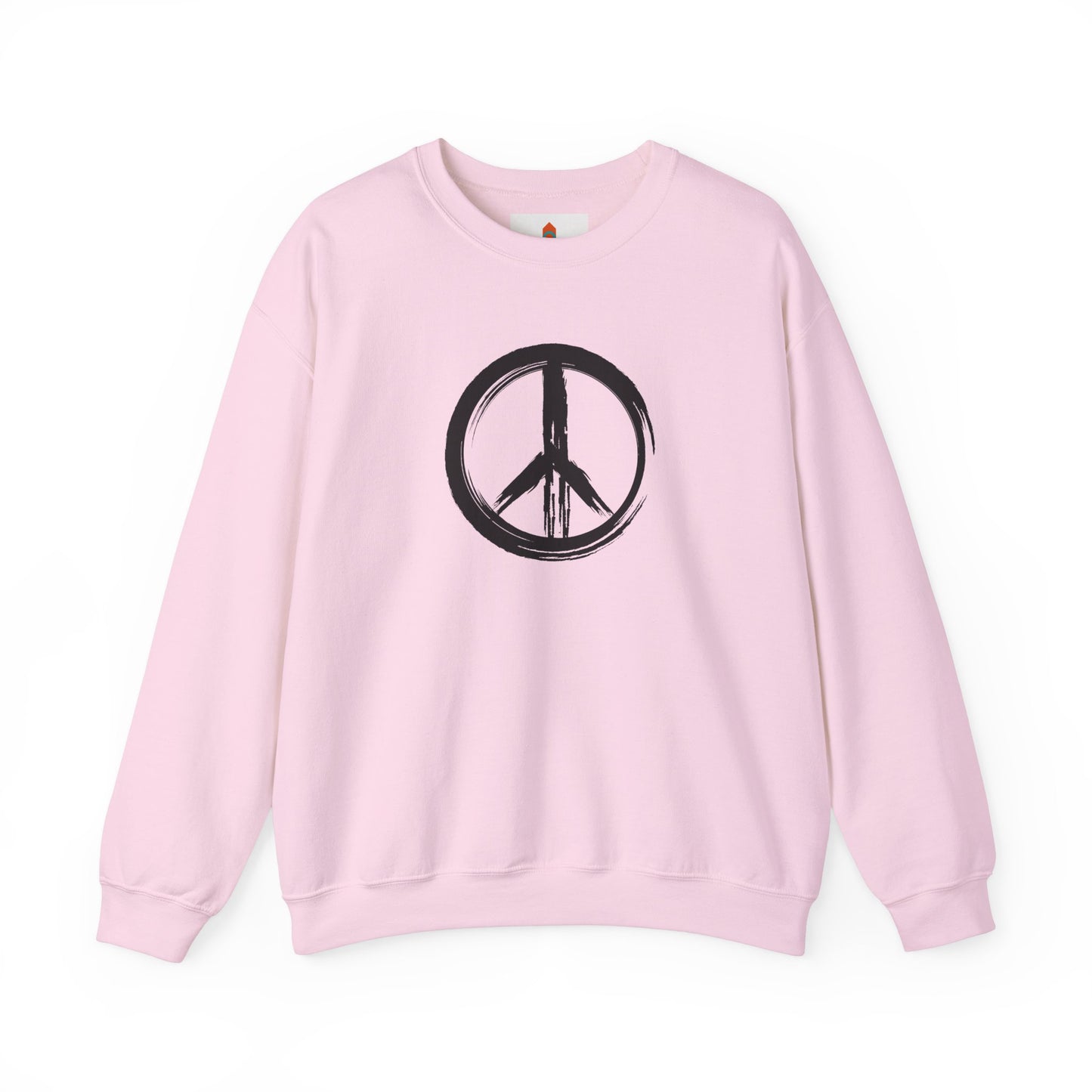 Brush Strokes Peace Sign Sweatshirt