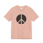 Simple Peace Sign Design T-shirt