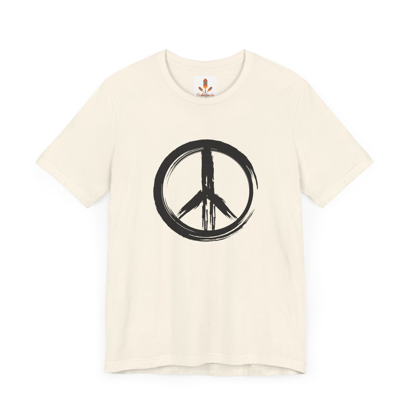 Brush Strokes Peace Sign T-shirt