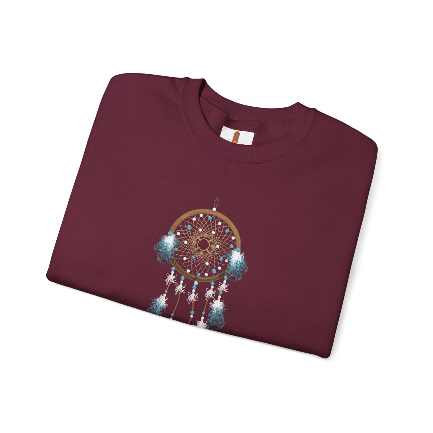 Blue and Brown Dream Catcher Sweatshirt