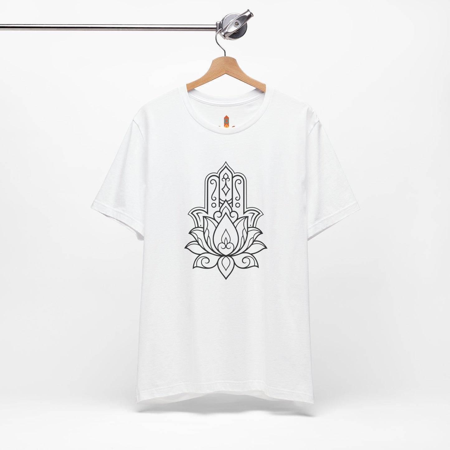 Hamsa Lotus Design T-shirt