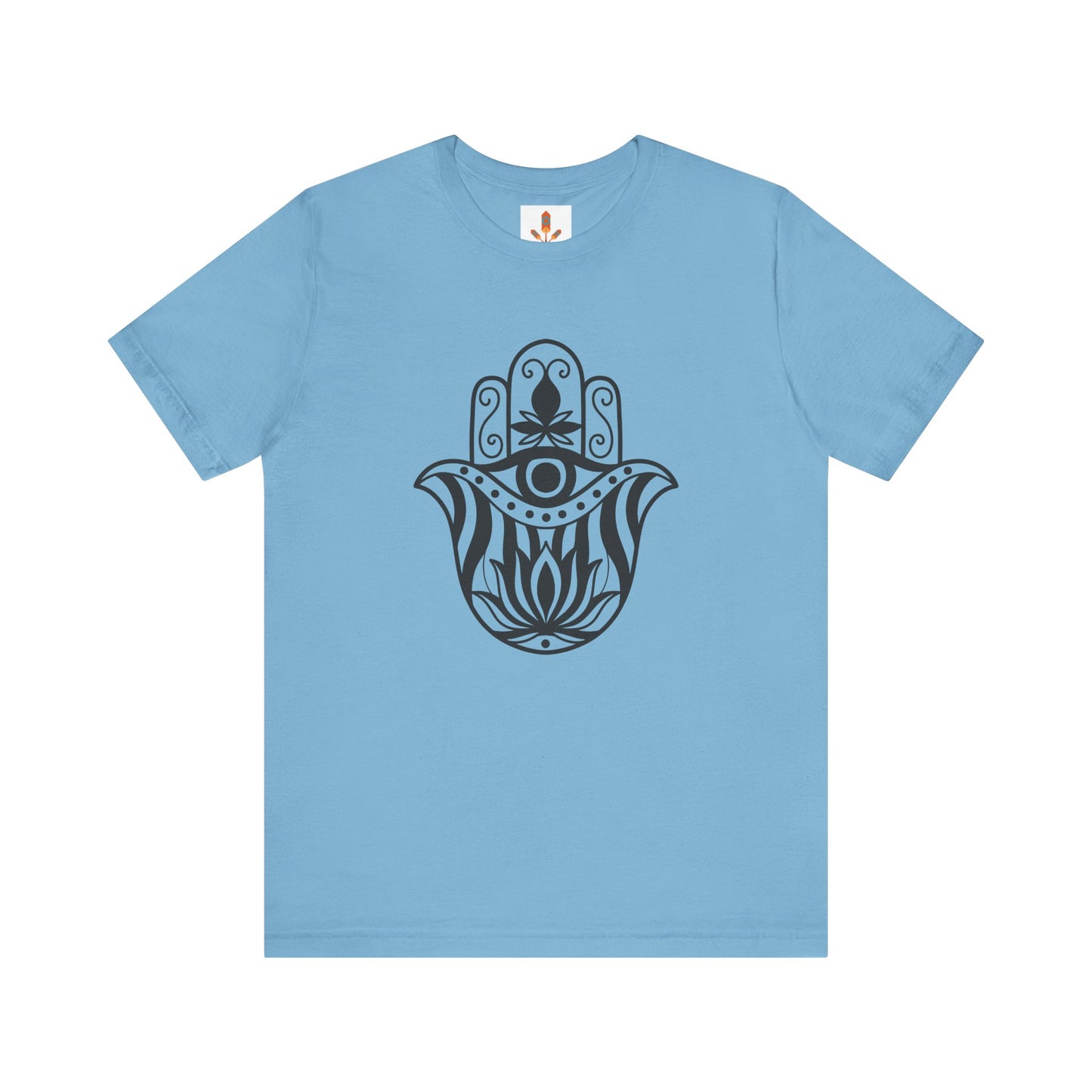 Hamsa Lotus Art T-shirt