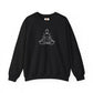 White Chakra Design Sweatshirt