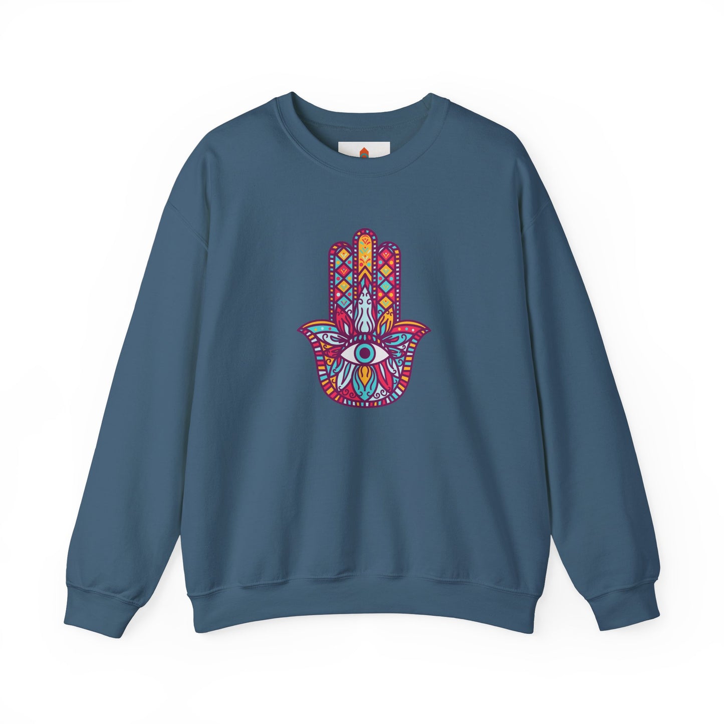 Colorful Fatima Hamsa Hand Sweatshirt