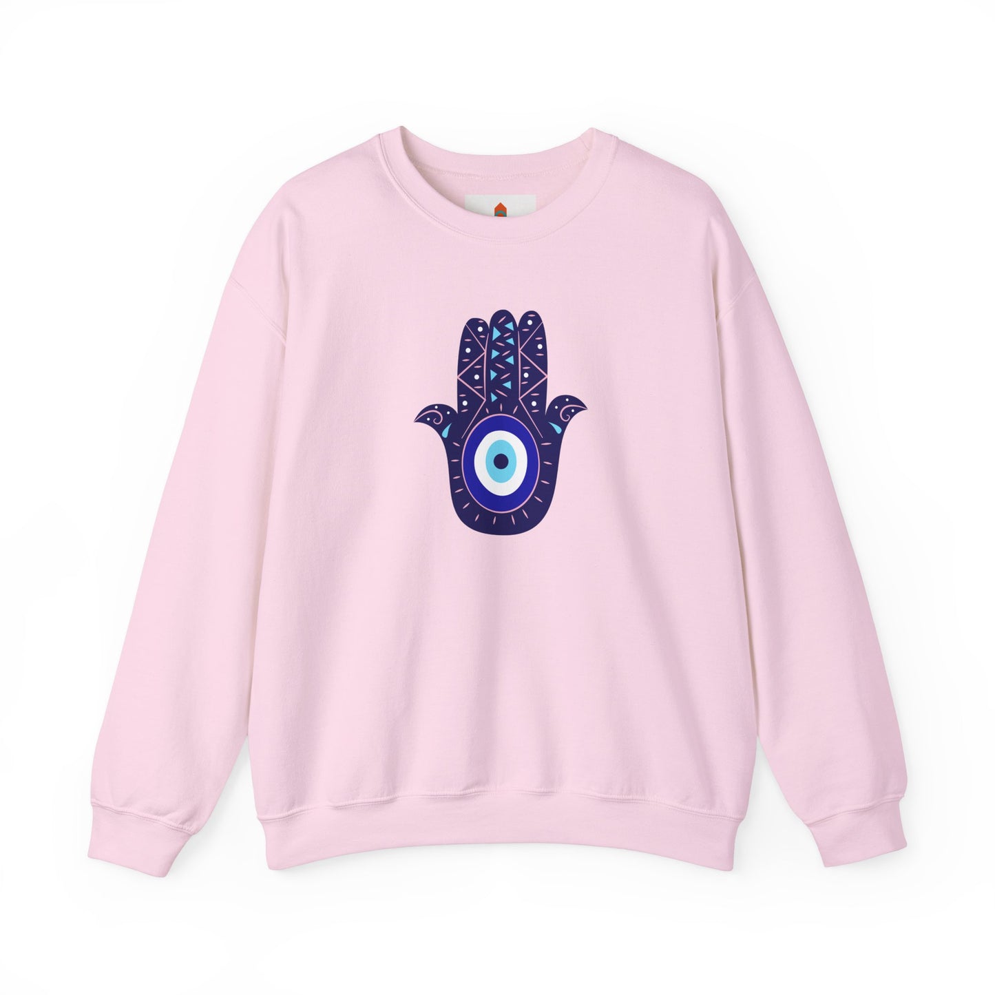 Blue Hamsa Hand Sweatshirt