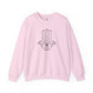 Hamsa Hand with Lotus Flower Sweatshirt